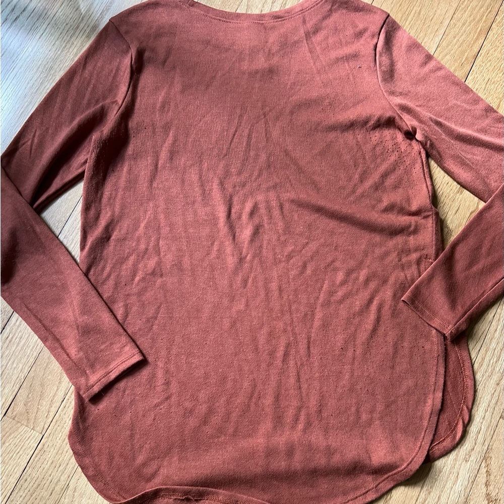 Womens Long Sleeve Basic Top - Picture 5 of 5